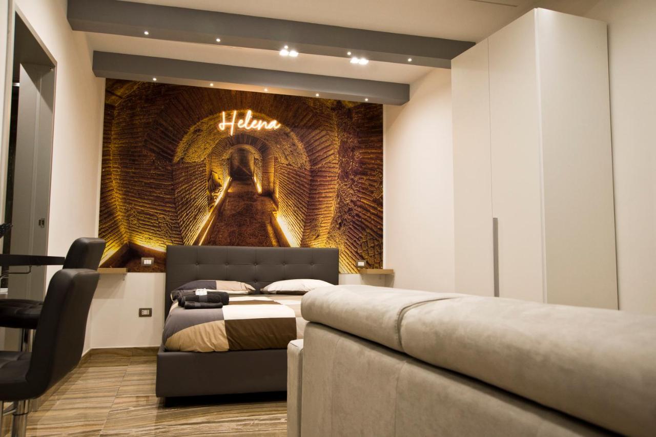 Suite Napoli Sotterranea Con Vasca Idromassaggio ภายนอก รูปภาพ